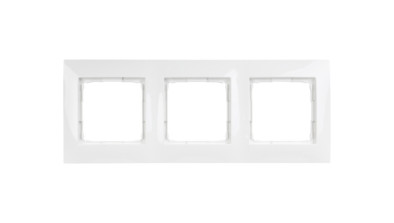 Simon 54 Premium Ramka potrójna biała DR3/11