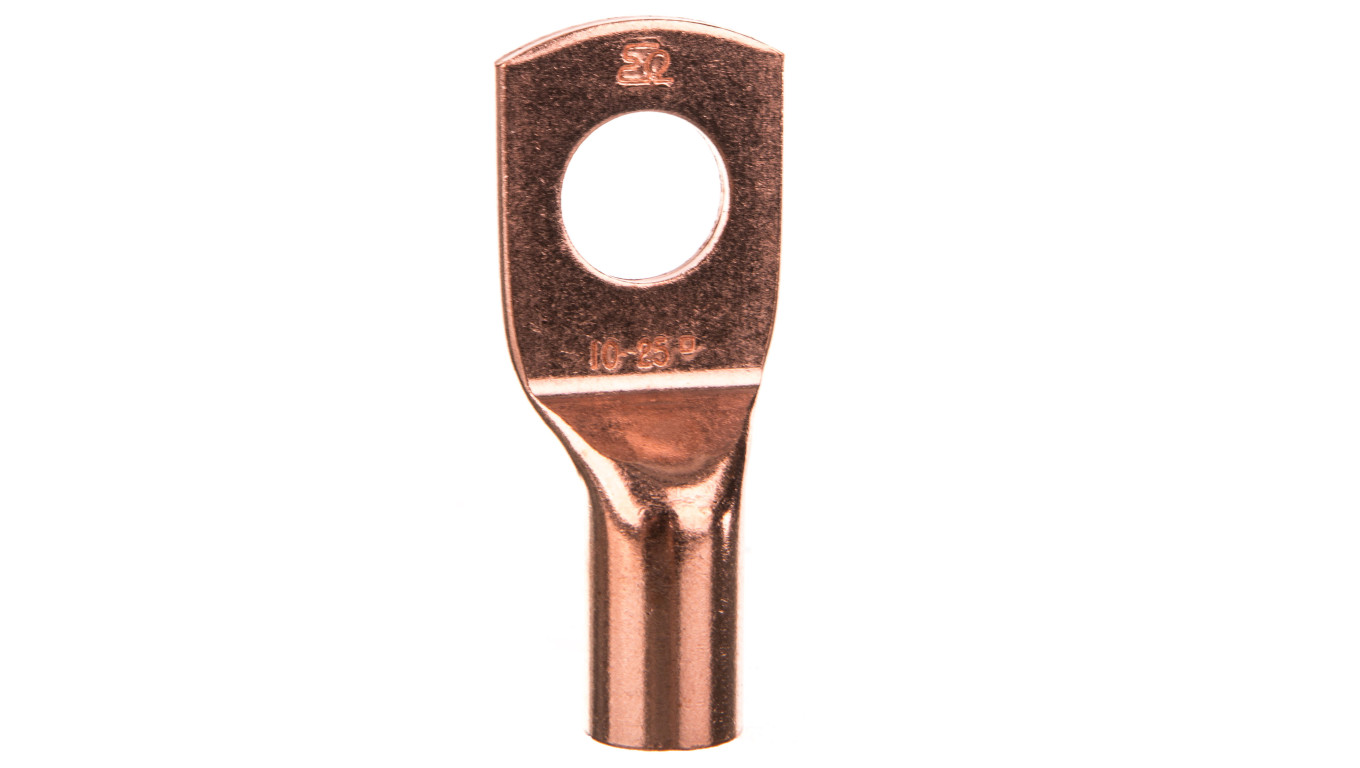 Końcówka oczkowa miedziana KM 25/10 E11KM-01010103602 /10szt./