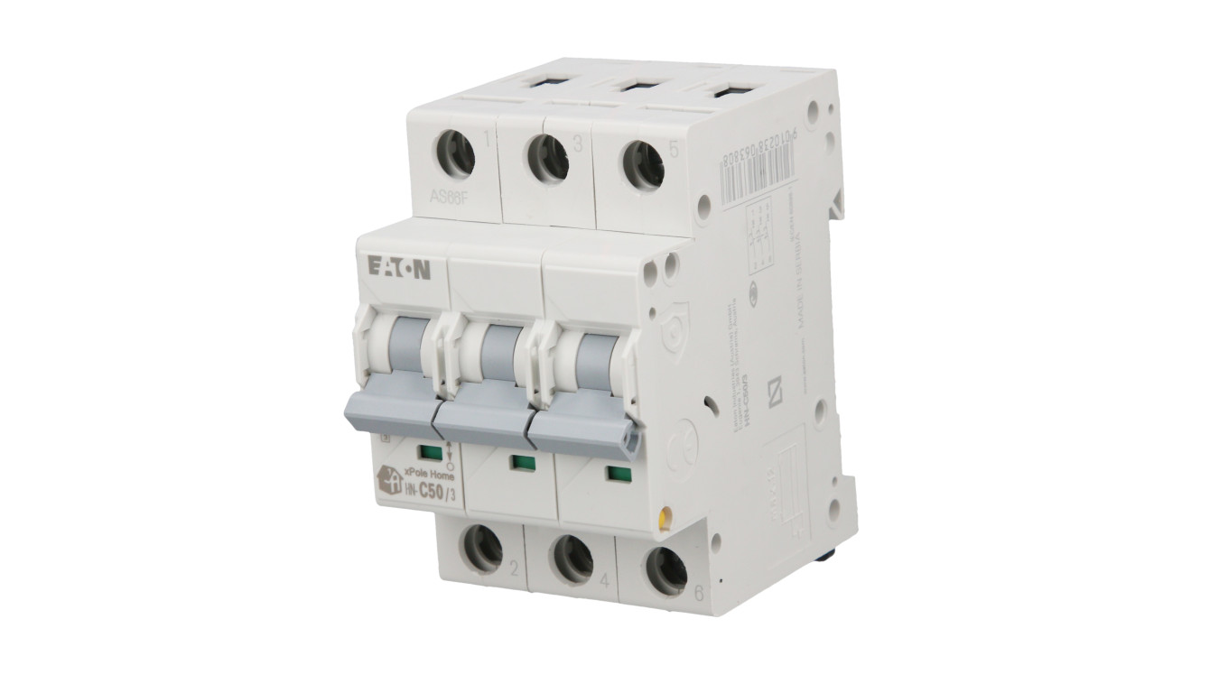 Wyłącznik nadprądowy 3P C 50A 6kA AC xPole Home HN-C50/3 194896