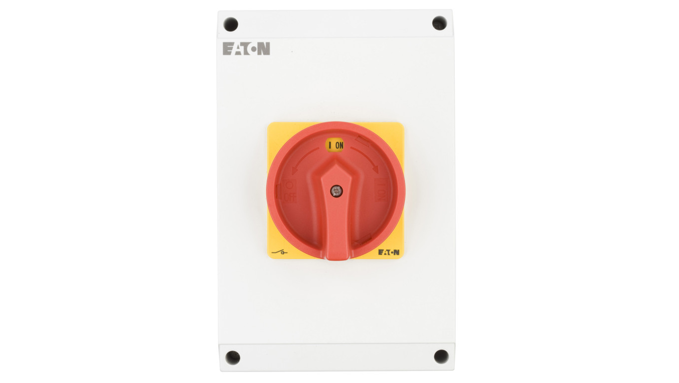 Łącznik krzywkowy 0-1 6P 63A w obudowie IP65 T5B-3-8342/I4/SVB 207242