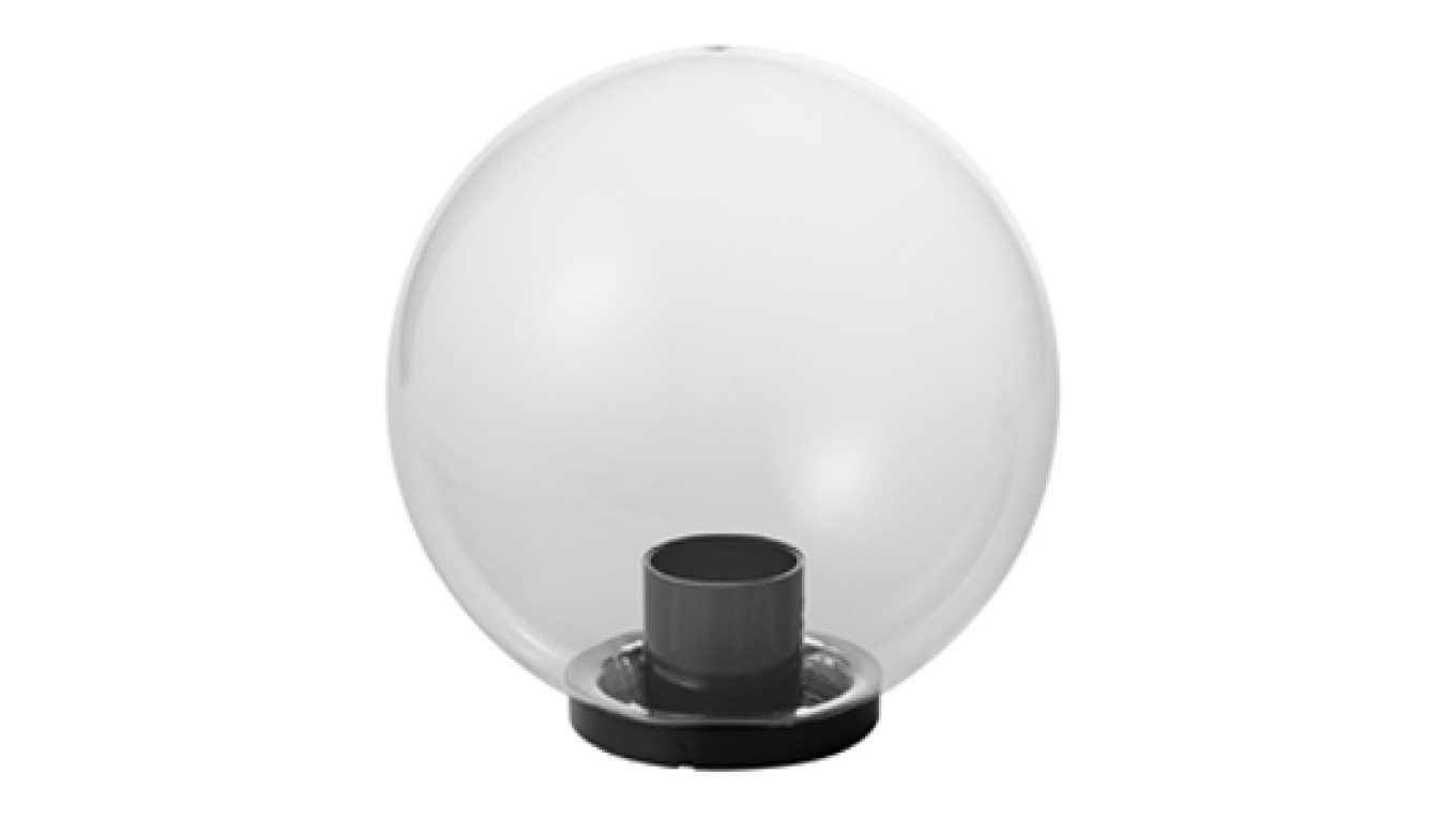 Oprawa ogrodowa parkowa E27 GLOBE kula fi 250mm transparentna 1080.201T