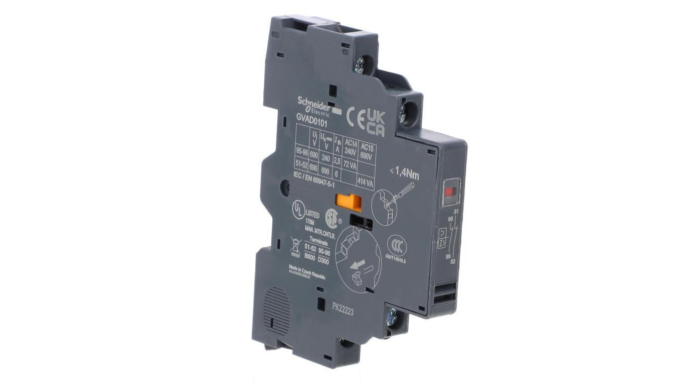 TeSys Deca Styk pomocniczy 2Z montaż boczny GVAD0101