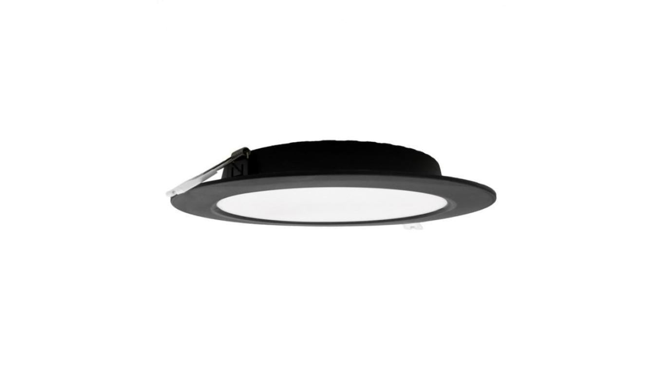 DOWNLIGHT P/T OKRĄG 18W 4000K CZARNY DL-1