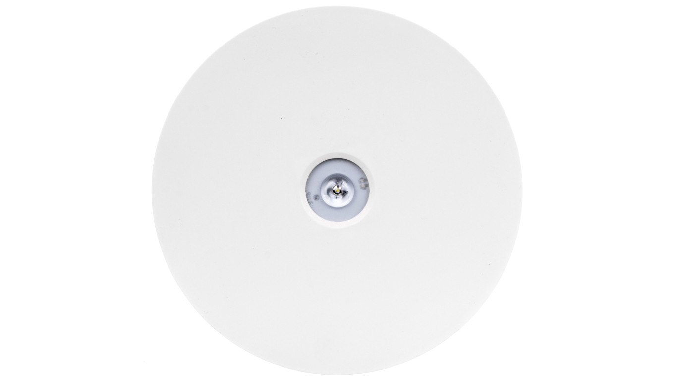 Oprawa awaryjna AXN IP65 LED 6W 780lm (opt. otwarta) 1h jednozadaniowa AT biała AXNO/6W/B/1/SE/AT/WH
