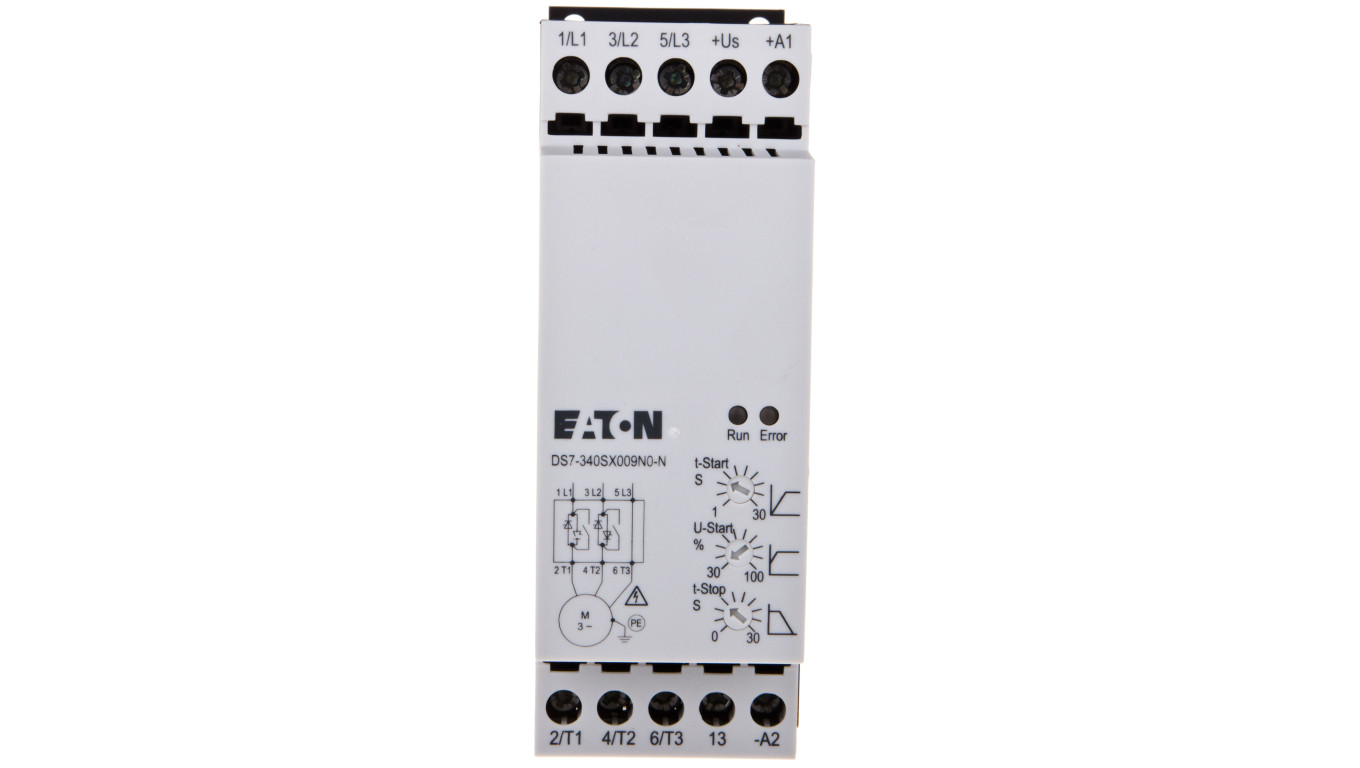 Softstart 3-fazowy 400VAC 9A 4kW/400V Uc=24V AC/DC DS7-340SX009N0-N 134910