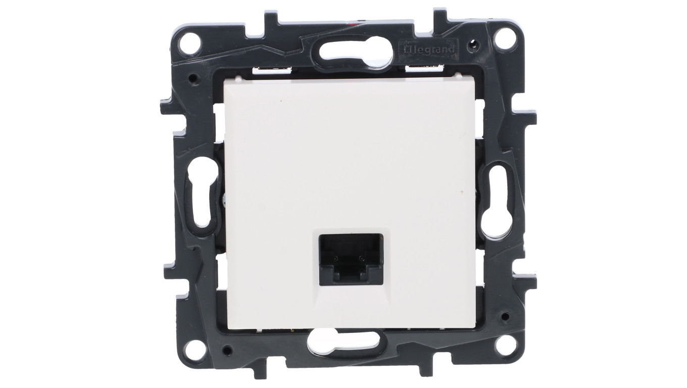 Niloe Step Gniazdo RJ45 kat. 5e UTP biały 863159