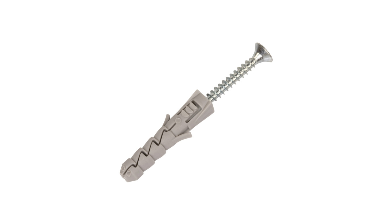 Kołek rozporowy fi8 z wkrętem krzyżowym 8x40 FIX-08+450 /200szt./