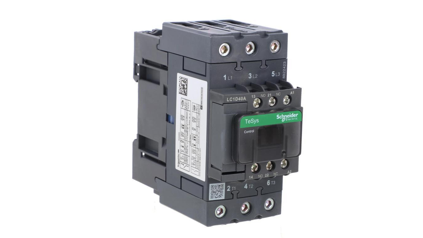 TeSys Deca Stycznik mocy 40A 3P 110V AC 1Z 1R (EVK) LC1D40AF7