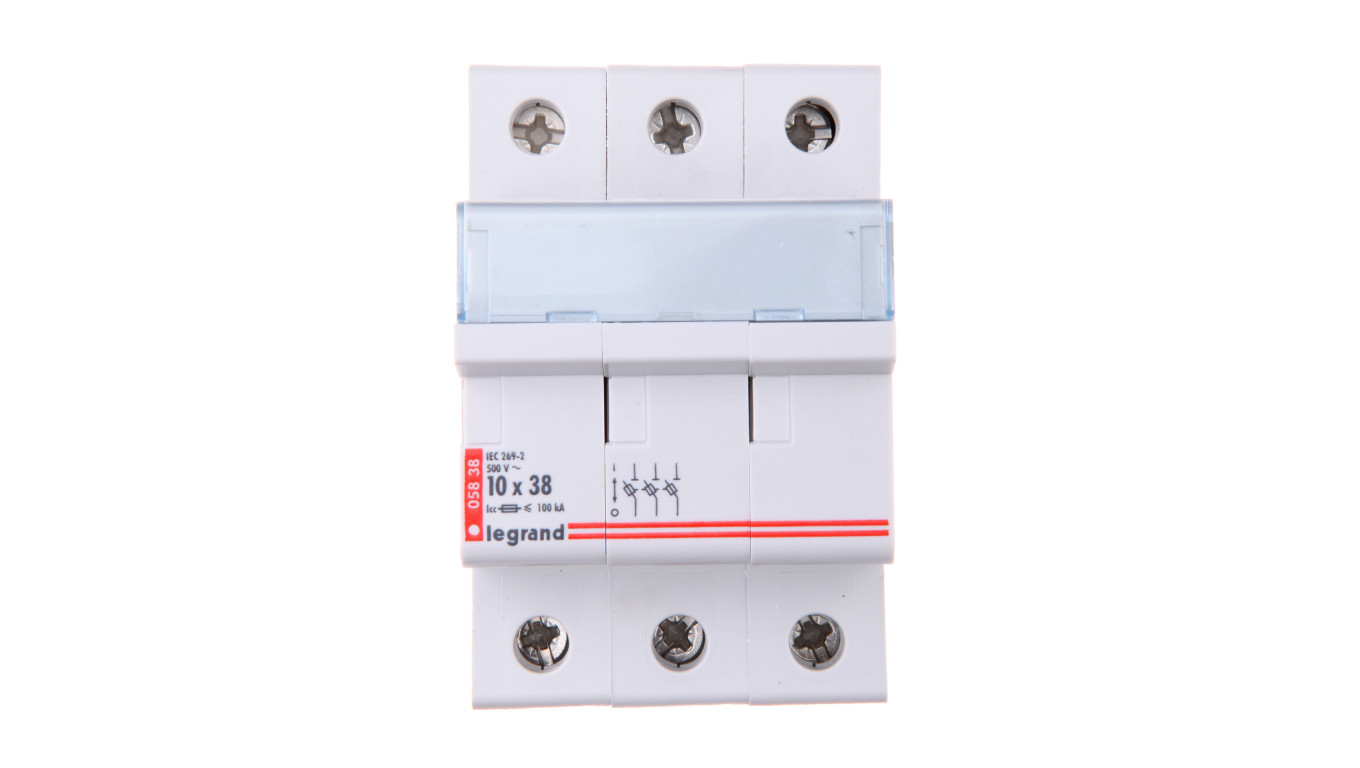 Rozłącznik bezpiecznikowy cylindryczny 3P 10x38mm RB338 005838
