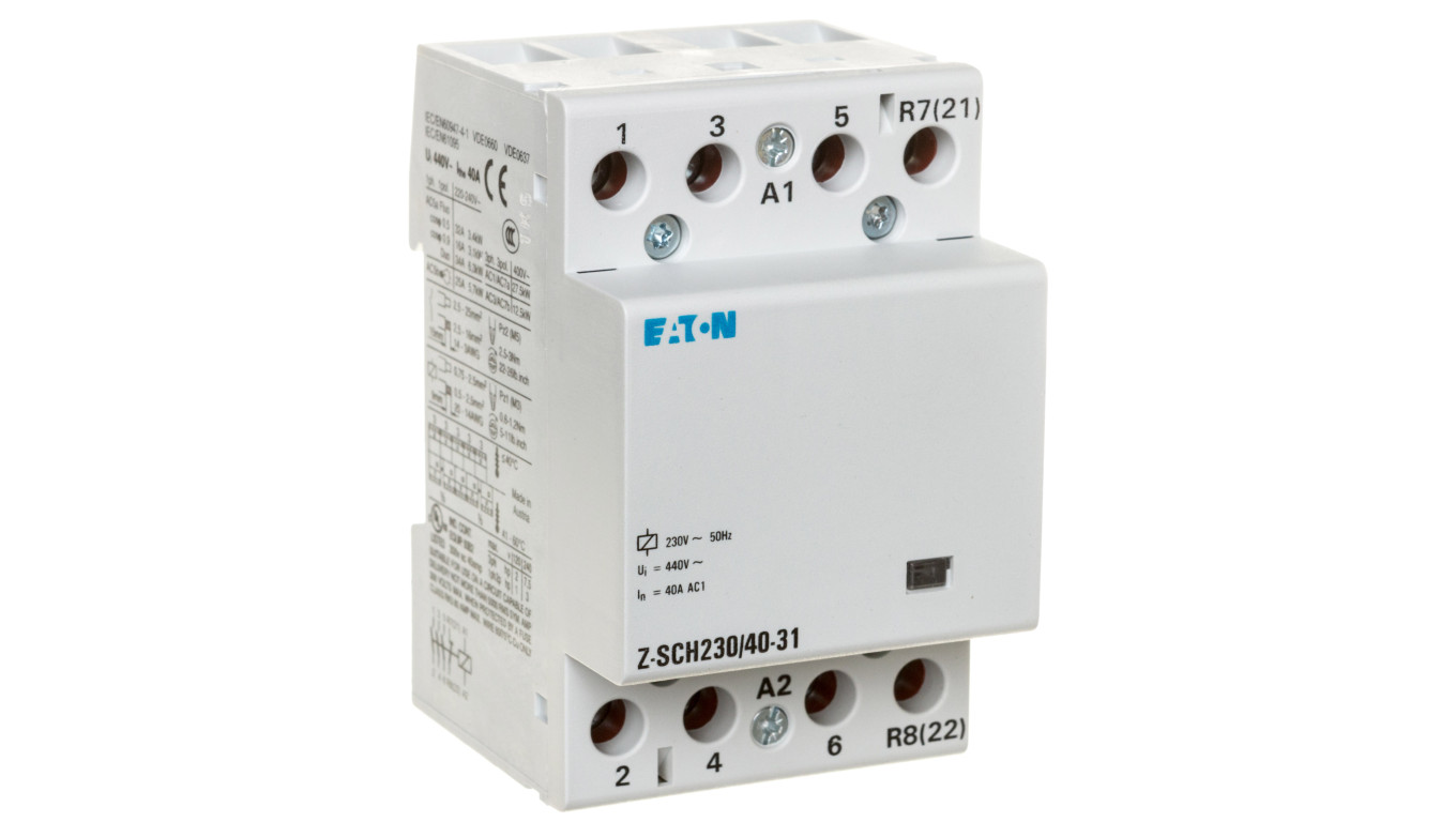 Stycznik modułowy 40A 3Z 1R 230V AC Z-SCH230/40-31 248854