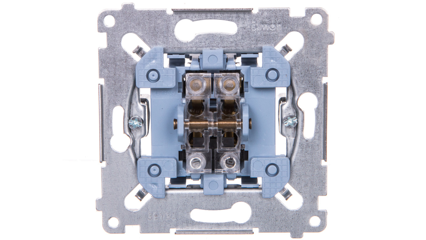Simon 54 Przycisk podwójny zwierny mechanizm 10AX 250V, szybkozłącza, SP2M