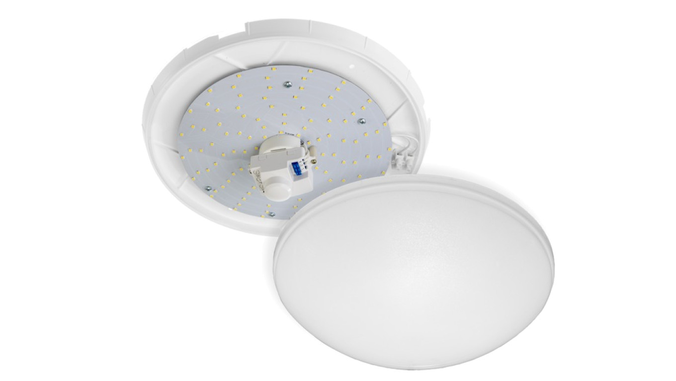 Plafoniera PANTERA LED 13W 4000K 1400lm czujnik ruchu D.3198RM-BN-13W