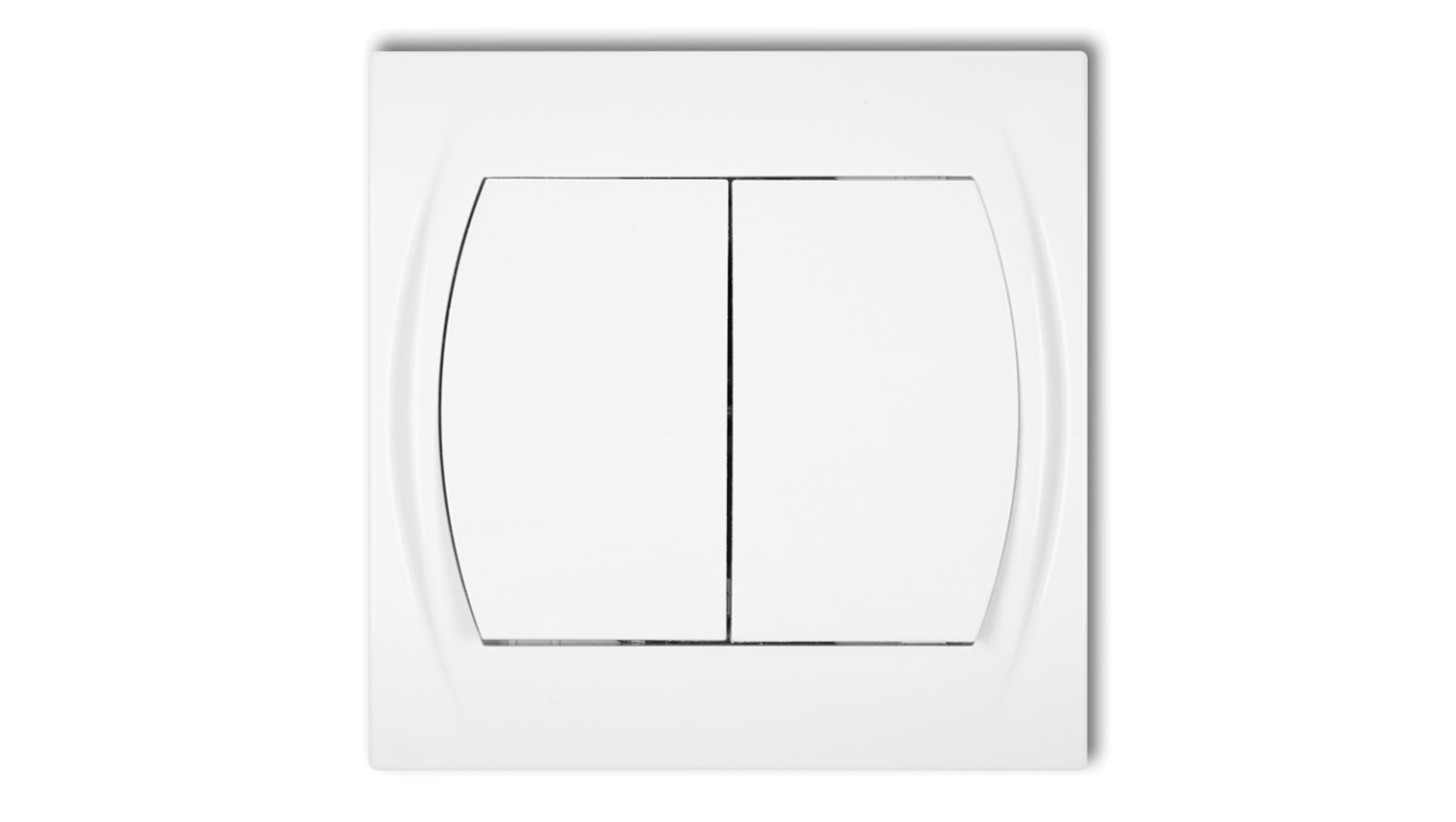 LOGO Łącznik świecznikowy podświetlany biały LWP-2L