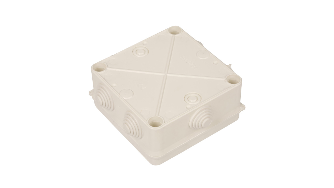 Puszka hermetyczna n/t PK-4 135x135x65mm pusta IP55 biała 0233-00