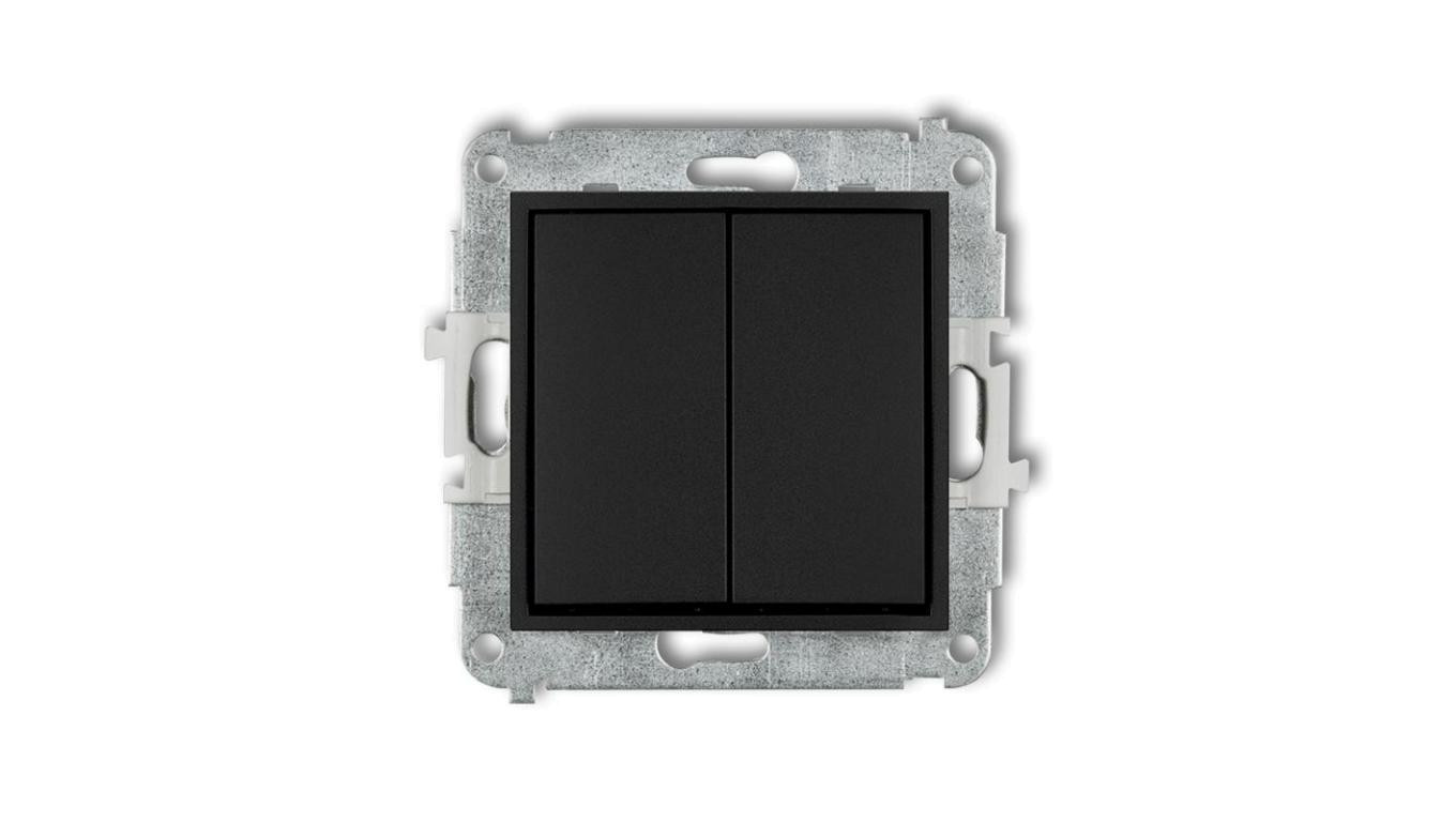 MINI Łącznik świecznikowy czarny mat 12MWP-2