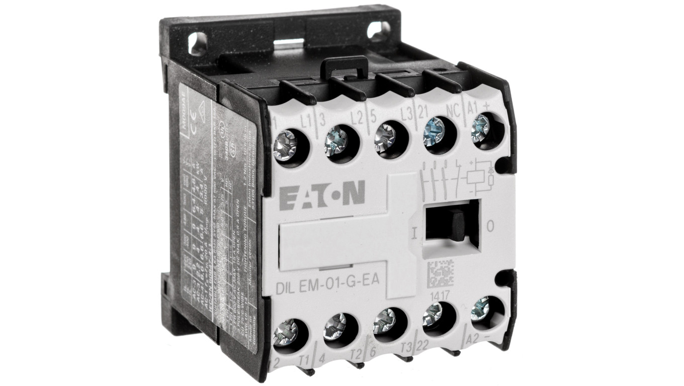 Stycznik mocy 9A 3P 24V DC 0Z 1R DILEM-01-G-EA(24VDC) 189986