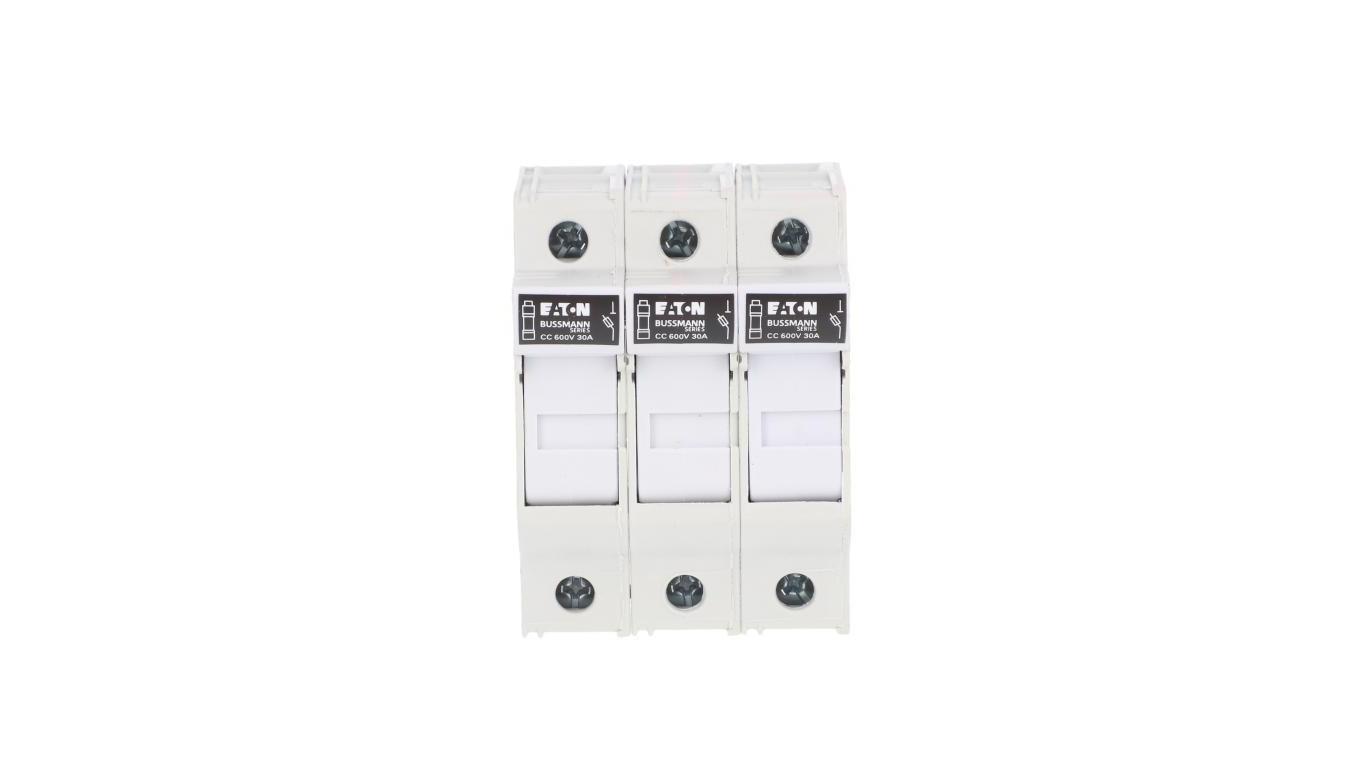 Podstawa bezpiecznikowa cylindryczna 10x38mm 3P 30A CHCC3DU