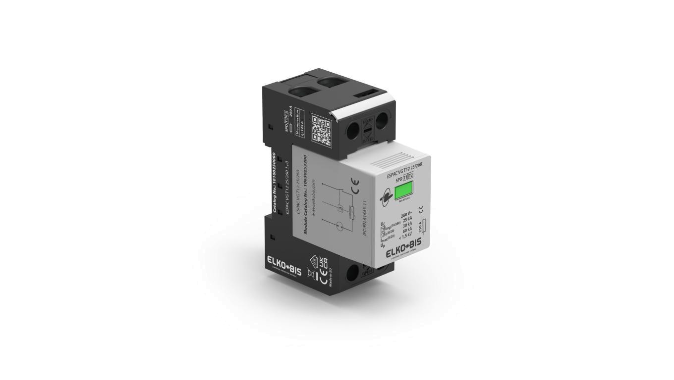 Ogranicznik przepięć ESPAC VG T12 25/275 1+0 10100250080