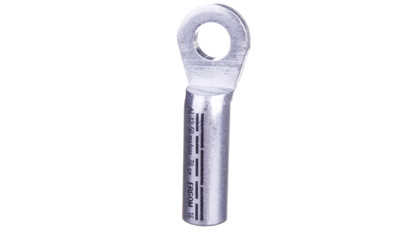 Końcówka oczkowa aluminiowa szczelna KRA 50/12 E12KA-01010101300