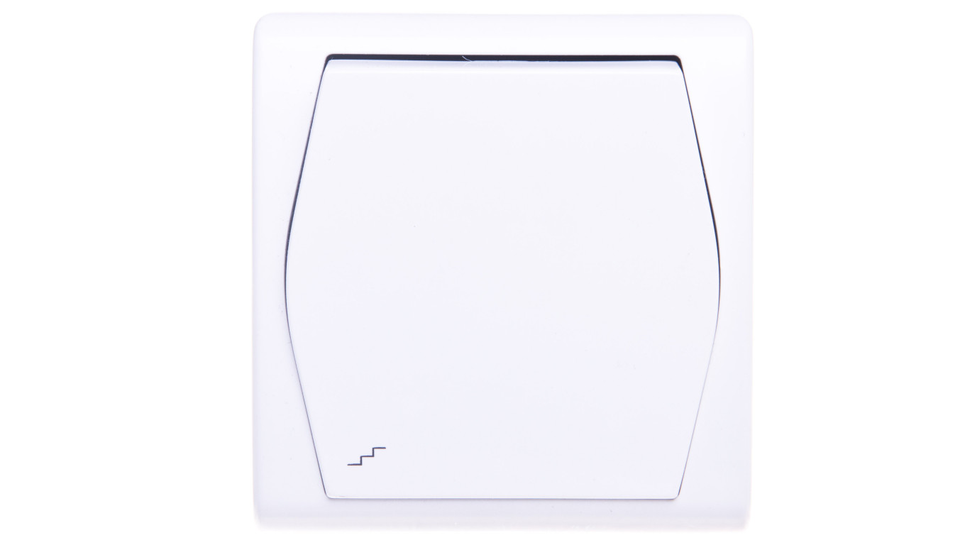 Hermes2 Łącznik schodowy biały IP44 ŁNT-2 1003-00