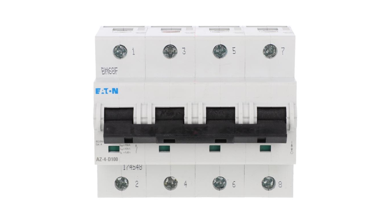 Wyłącznik nadprądowy 4P D 100A 25kA AC AZ-4-D100 174548