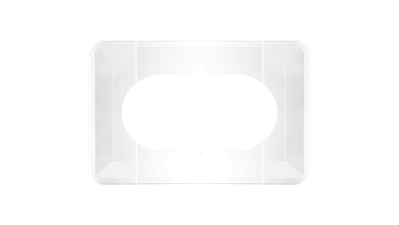 Osłona ściany podwójna bezbarwna OSX-220-BZB YNS10000036