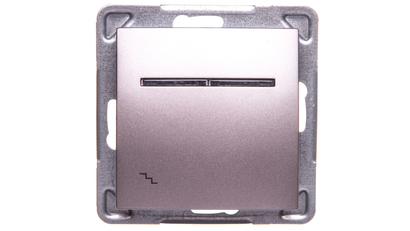 IMPRESJA Łącznik schodowy z podświetleniem tytan ŁP-3YS/m/23