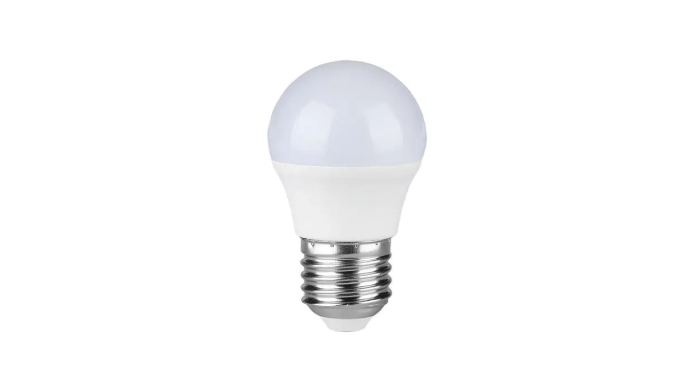 Żarówka LED E27 3,7W G45 320lm 6500K 180 st. IP20 214207