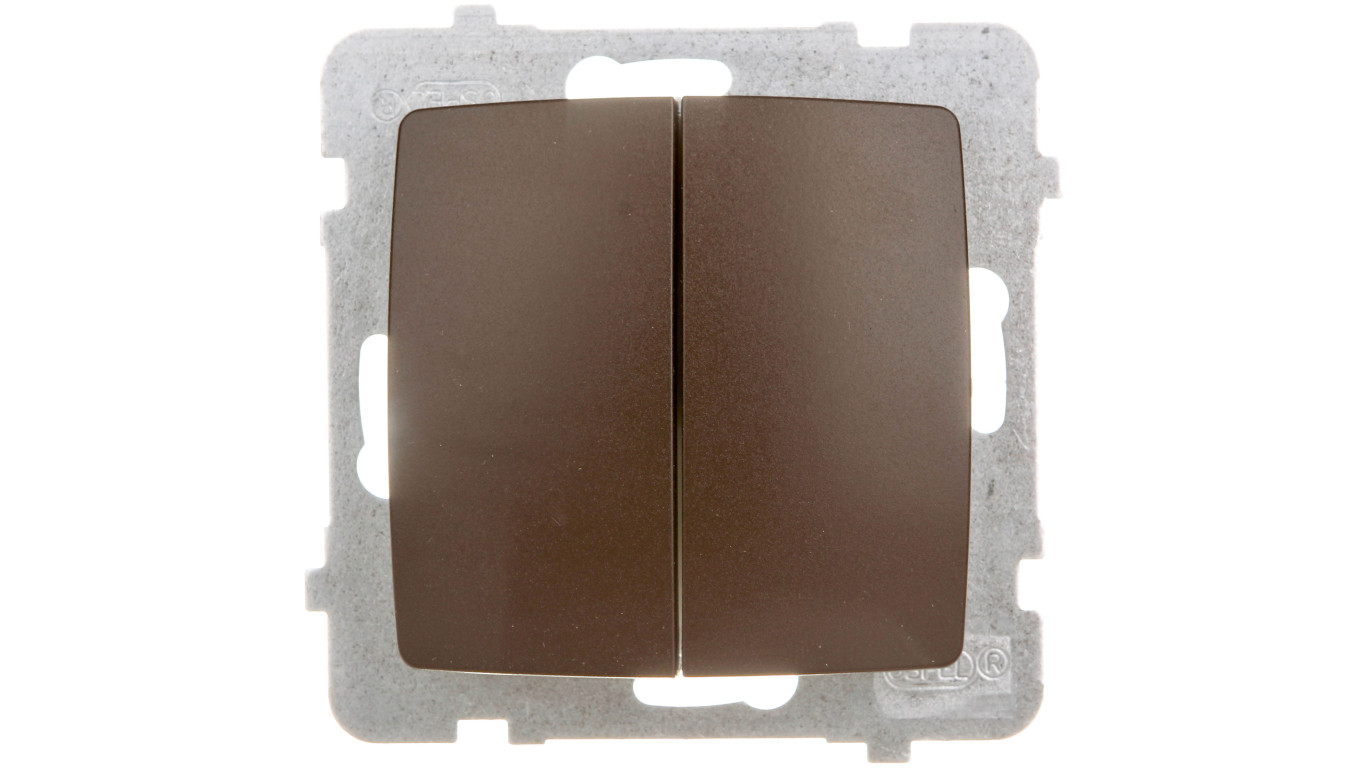 KARO Łącznik świecznikowy czekoladowy metalik ŁP-2S/m/40