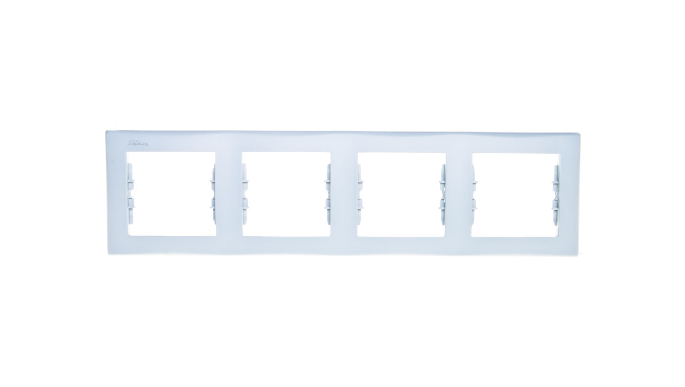 Sedna Ramka poczwórna pozioma szara SDN5800733