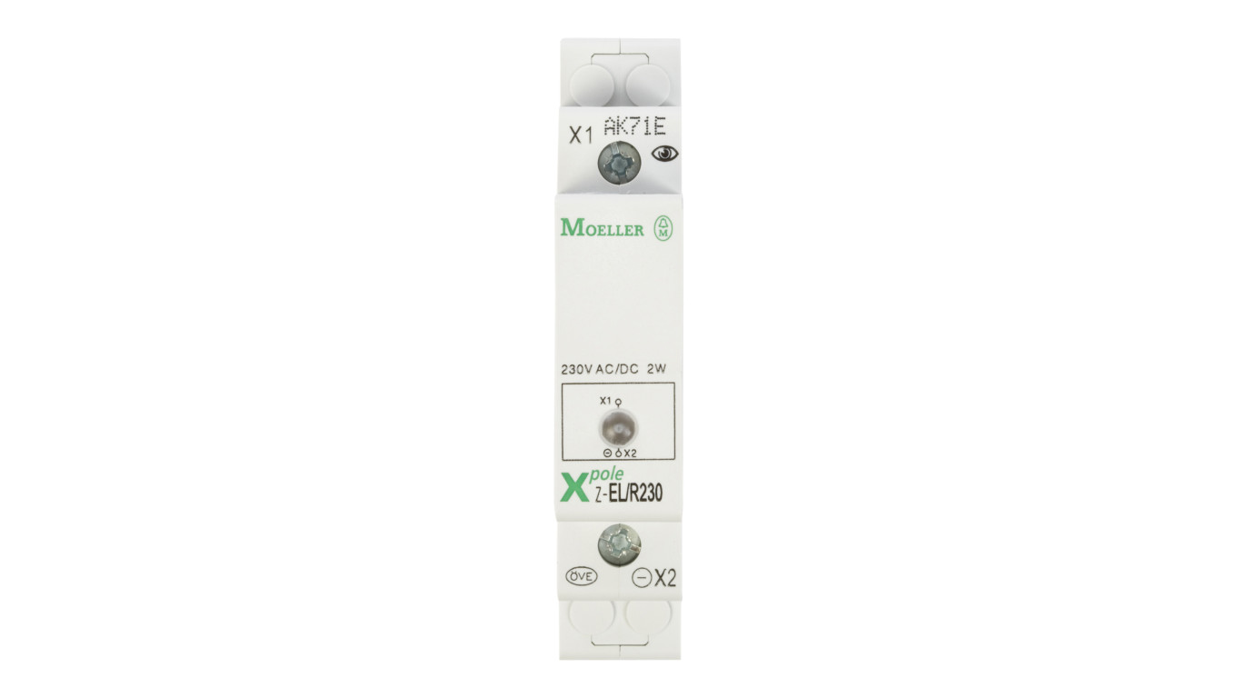 Lampka modułowa czerwona 110-240V AC/DC Z-EL/R230 284921