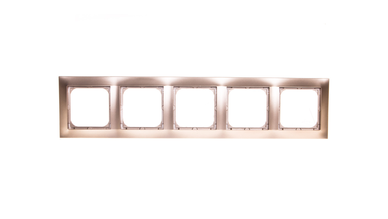 IMPRESJA Ramka pięciokrotna złoty metalik R-5Y/28