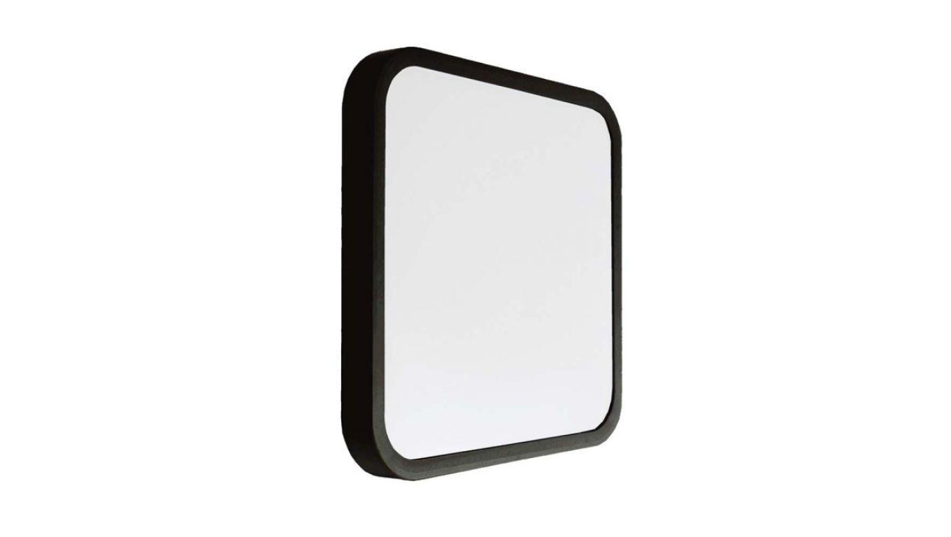 Plafoniera LED 48W 5160lm 4000K Dioda SAMSUNG IP44 Kwadrat fi420 Mleczny Czarna Ramka 5 Lat Gwarancji 76491-24