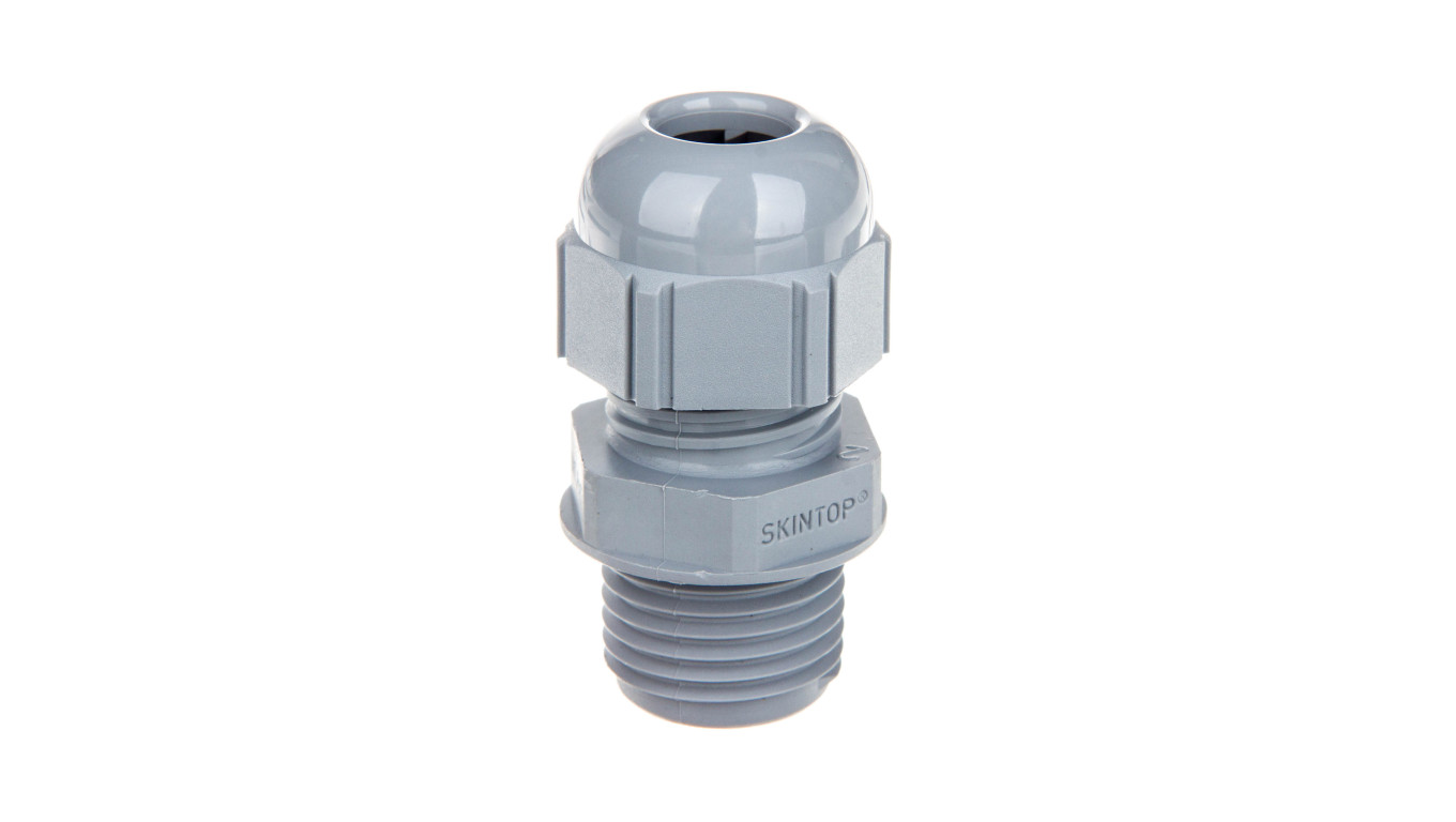 Dławnica kablowa poliamidowa M16 IP68 SKINTOP STR ISO M 16x1,5 ciemnoszara 53017110