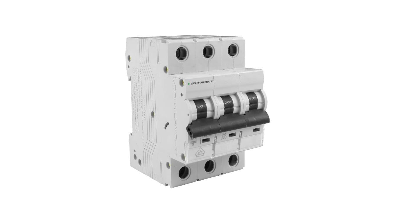 Wyłącznik nadprądowy MCB 10kA 3P 16A VDE B16A Doktorvolt DV-3400