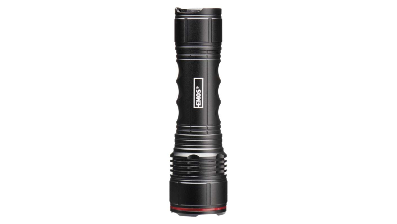 Latarka metalowa LED 330 lm 3× AAA z zoomem P3114