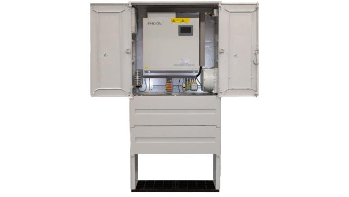 Aktywny kompensator mocy biernej Sinexcel z funkcją redukcji harmonicznych serii ASVG 50kVar Cabinet wersja szafowa IP44