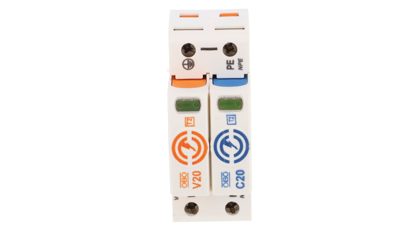 Ogranicznik przepięć Typ T2 1P+N 40kA 280V V20-1+NPE-280 5095251