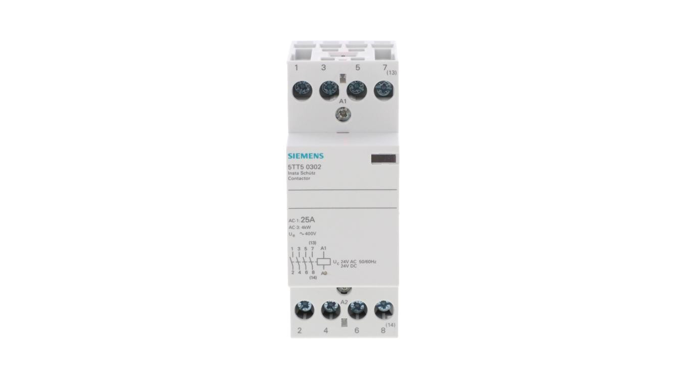Stycznik modułowy 25A 4Z cewka 24V AC DC SENTRON 5TT5030-2