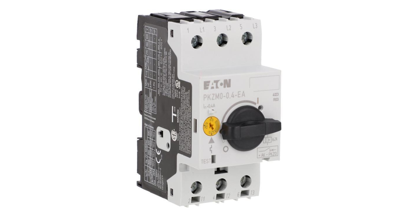 Wyłącznik silnikowy PKZM0-0,4-EA 3P 0,09kW 0,25-0,4A 189896