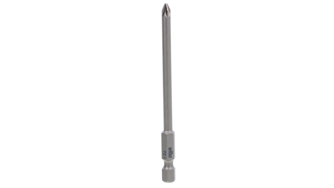 Wiha Bit Professional Pozidriv 1/4 PZ1 x 90 mm 70420190 01809