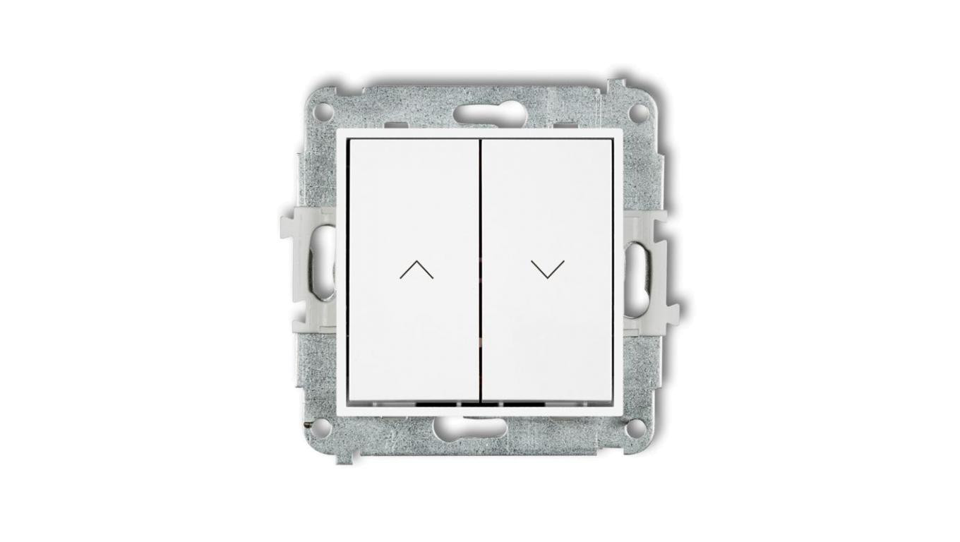 ICON Mechanizm łącznika żaluzjowego z podtrzymaniem biały mat 25IWP-88