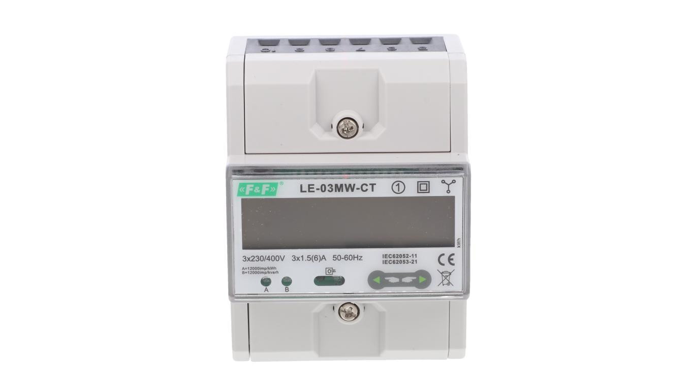 Trójfazowy licznik energii elektrycznej LE-03MW-CT
