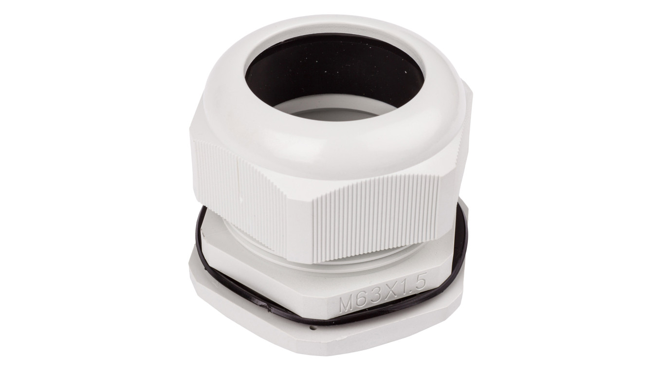 Dławnica kablowa poliamidowa M63 IP68 DP-EN 63 HM szara E03DK-01040100801