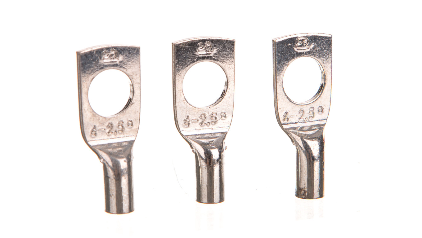 Końcówka oczkowa miedziana cynowana KOR 2,5/6 E11KM-01020101150 /100szt./