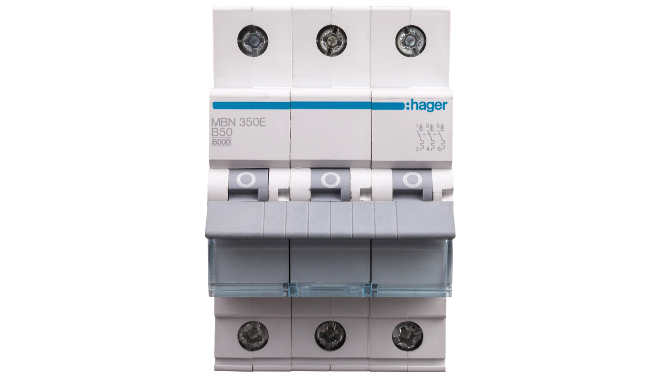 Wyłącznik nadprądowy 3P B 50A 6kA AC MBN350E
