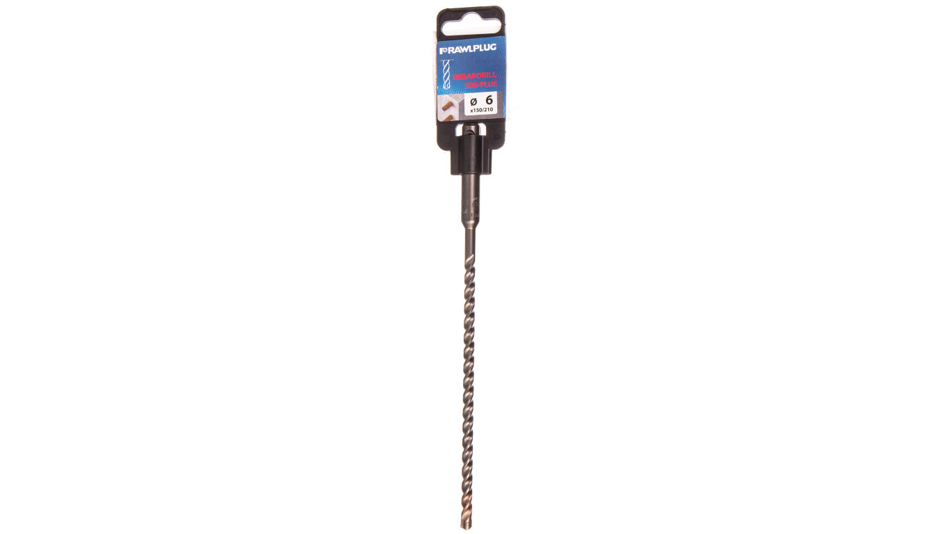 Wiertło do betonu zbrojonego Rebardrill SDS Plus 6x150x210 mm RT-SDSR-6/210