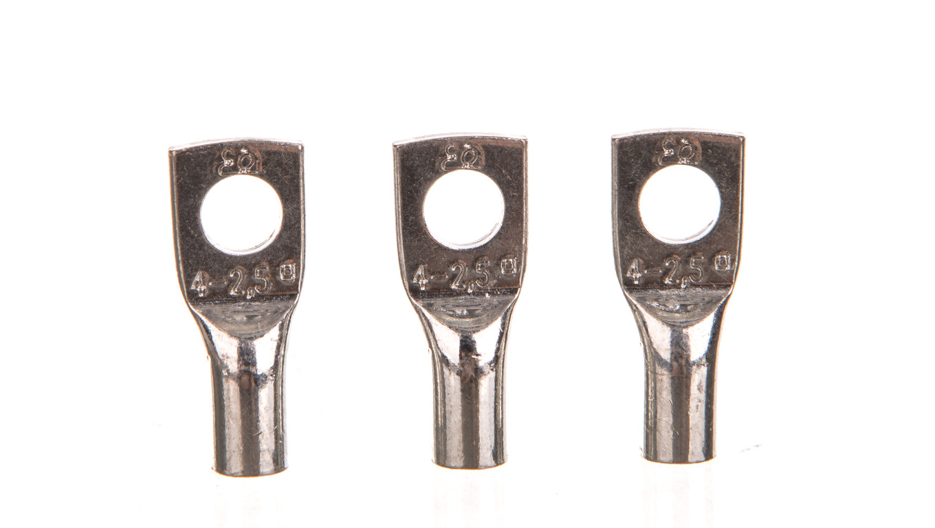 Końcówka oczkowa miedziana cynowana kablowa KOR 2,5/4 E11KM-01020100950