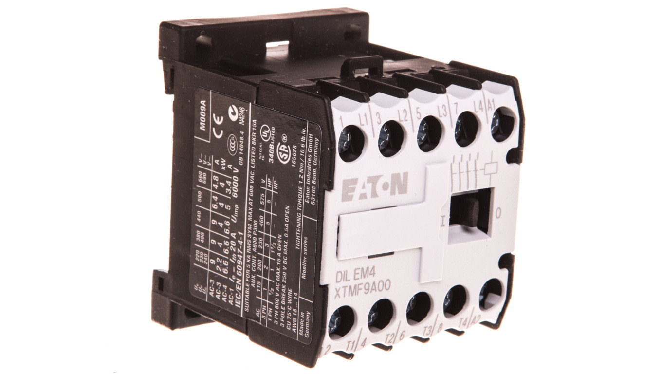 Stycznik 9A 4P 400VAC 0Z 0R DILEM4(400V50HZ,440V60HZ) 051806