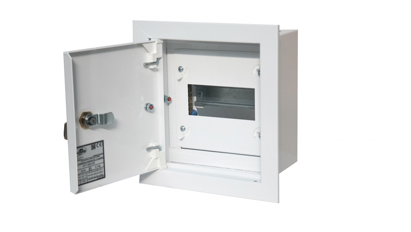 Rozdzielnica modułowa 1x6 podtynkowa metalowa IP340 A-RW0